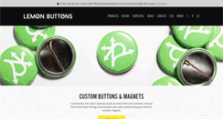 Desktop Screenshot of lemonbuttons.com